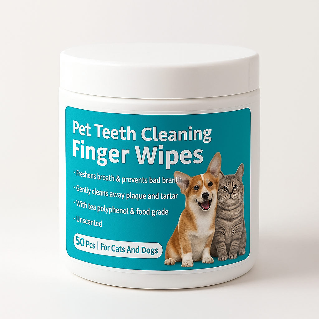 Tidytails Dental Wipes (50 Count)