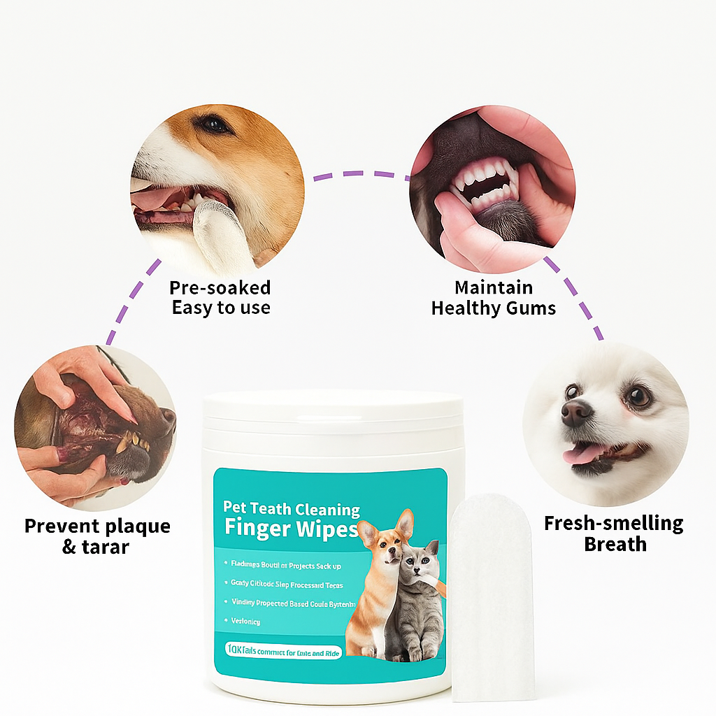 Tidytails Dental Wipes (50 Count)