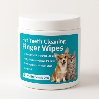 Tidytails Dental Wipes (50 Count)